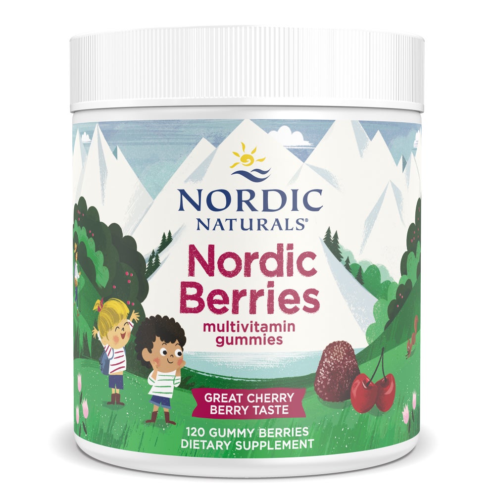 Nordic Naturals Nordic Berries - cherry berry • 120 ct.