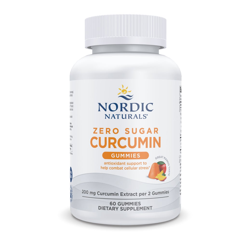 Nordic Naturals Zero Sugar Curcumin Gummies • 60 ct.