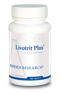 Livotrit Plus (Ayurvedic) by Biotics Research - 180 Tablets