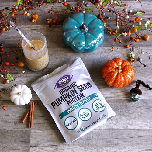 NOW Sports Organic Pumpkin Seed Protein Powder 1 lb