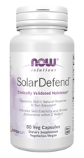 NOW Foods SolarDefend™ - 60 Veg Capsules front package image