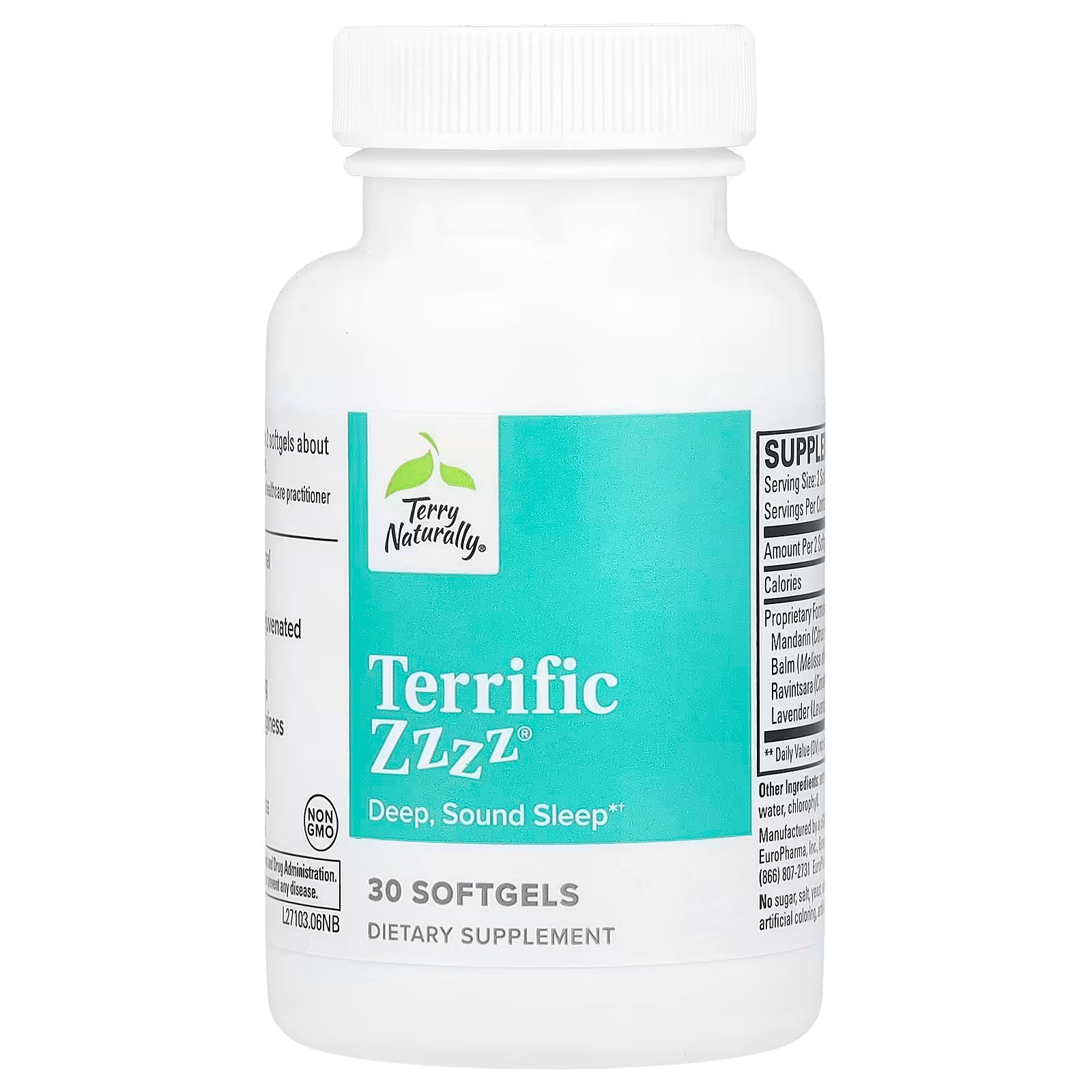 Terry Naturally Terrific Zzzz 30 Softgels