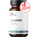 Designs for Health L-5-MTHF 1,700 mcg DFE (1 mg) 120 capsules front label