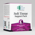 Ortho Molecular Products Soft Tissue Support Pack dietary supplement box on a white background