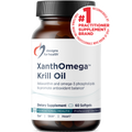 Designs for Health XanthOmega Krill Oil 60 softgels front label