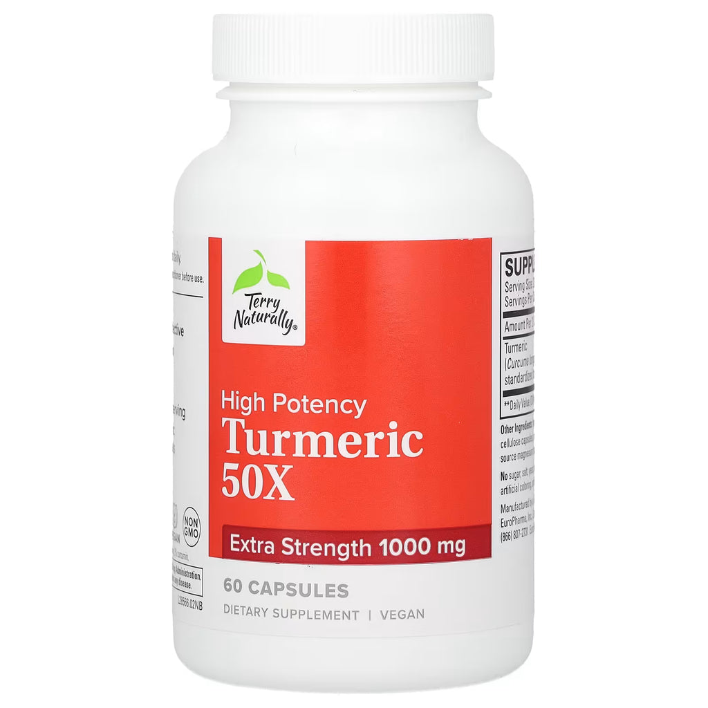 Terry Naturally Turmeric 50X 60 Capsules