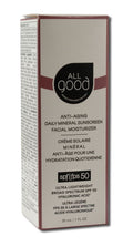 All Good Daily Mineral Facial Moisturizer SPF 50 - 1 fl oz package