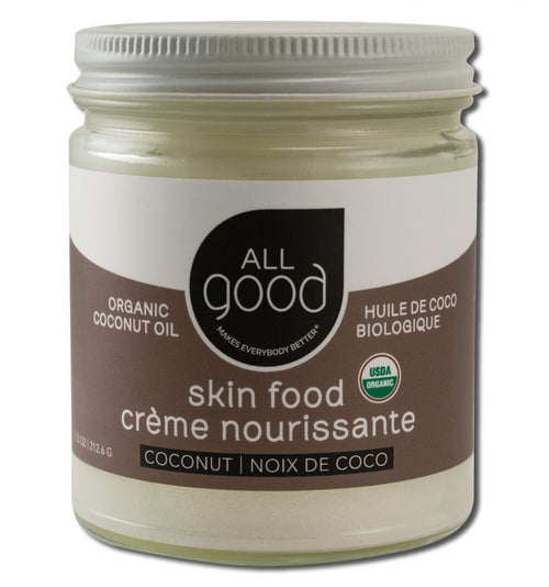All Good Organic Coconut Oil, Original - 7.5 oz package