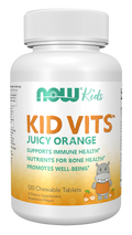 NOW Foods Kid Vits™ Juicy Orange - 120 Chewable Tablets front package image
