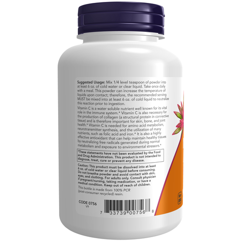 NOW Foods Magnesium Ascorbate Powder 8 oz