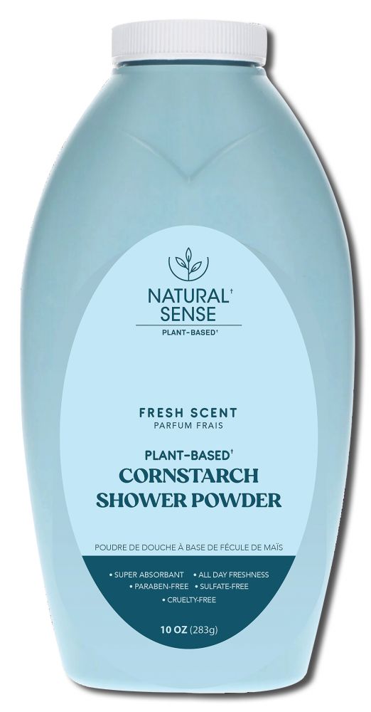 Dr. Natural Natural Sense Shower Powder Fresh Scent - 10 oz