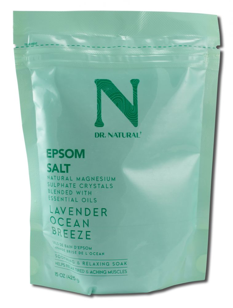Dr. Natural Lavender Ocean Breeze Epsom Salt - 15 oz