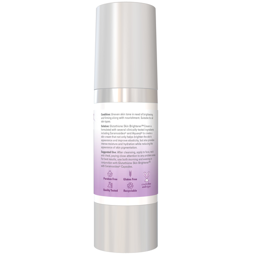 NOW Solutions Glutathione Skin Brightener Cream 2 fl oz