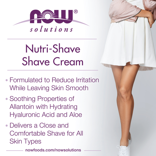 Now Solutions Nutri-Shave Shave Cream 8 oz