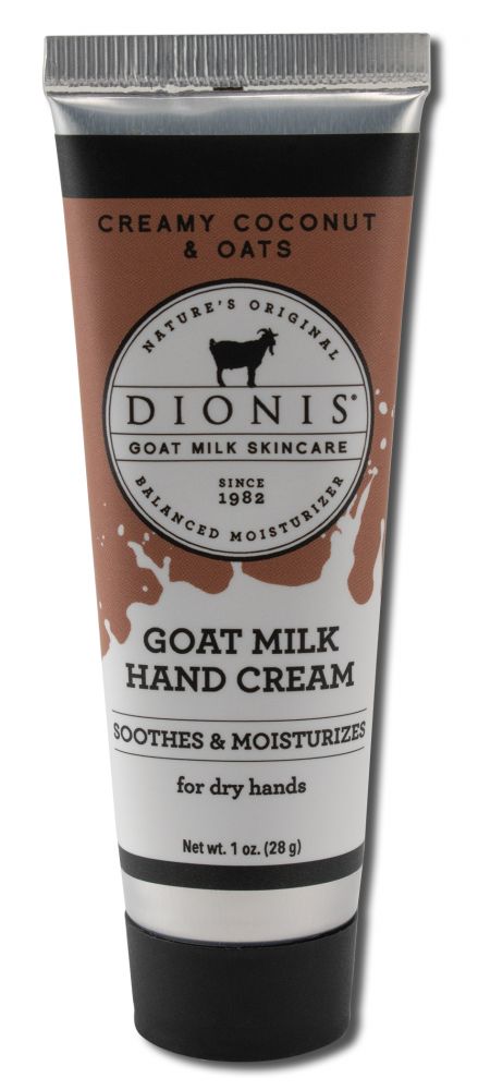 Dionis Creamy Coconut & Oats Goat Milk Hand Cream - 1 fl oz