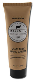 Dionis Vanilla Bean Goat Milk Hand Cream - 1 fl oz
