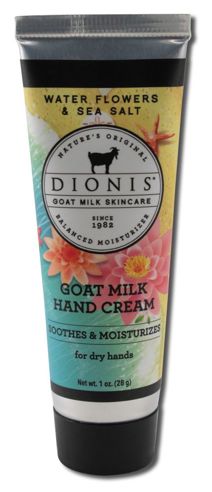 Dionis Water Flowers & Sea Salt Goat Milk Hand Cream - 1 fl oz