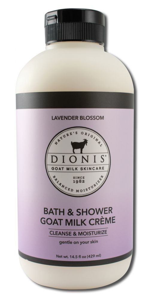 Dionis Lavender Blossom Goat Milk Bath & Shower Creme - 14.5 fl oz