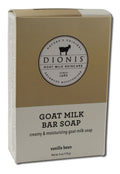 Dionis Vanilla Bean Goat Milk Bar Soap - 6 oz