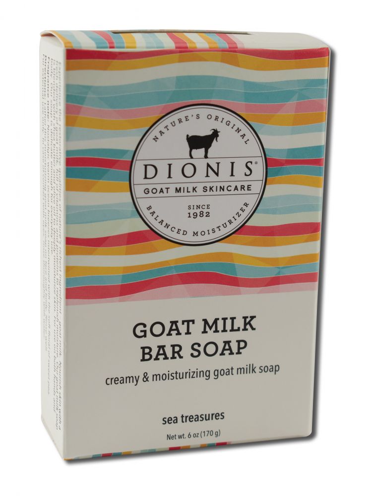 Dionis Sea Treasures Goat Milk Bar Soap - 6 oz