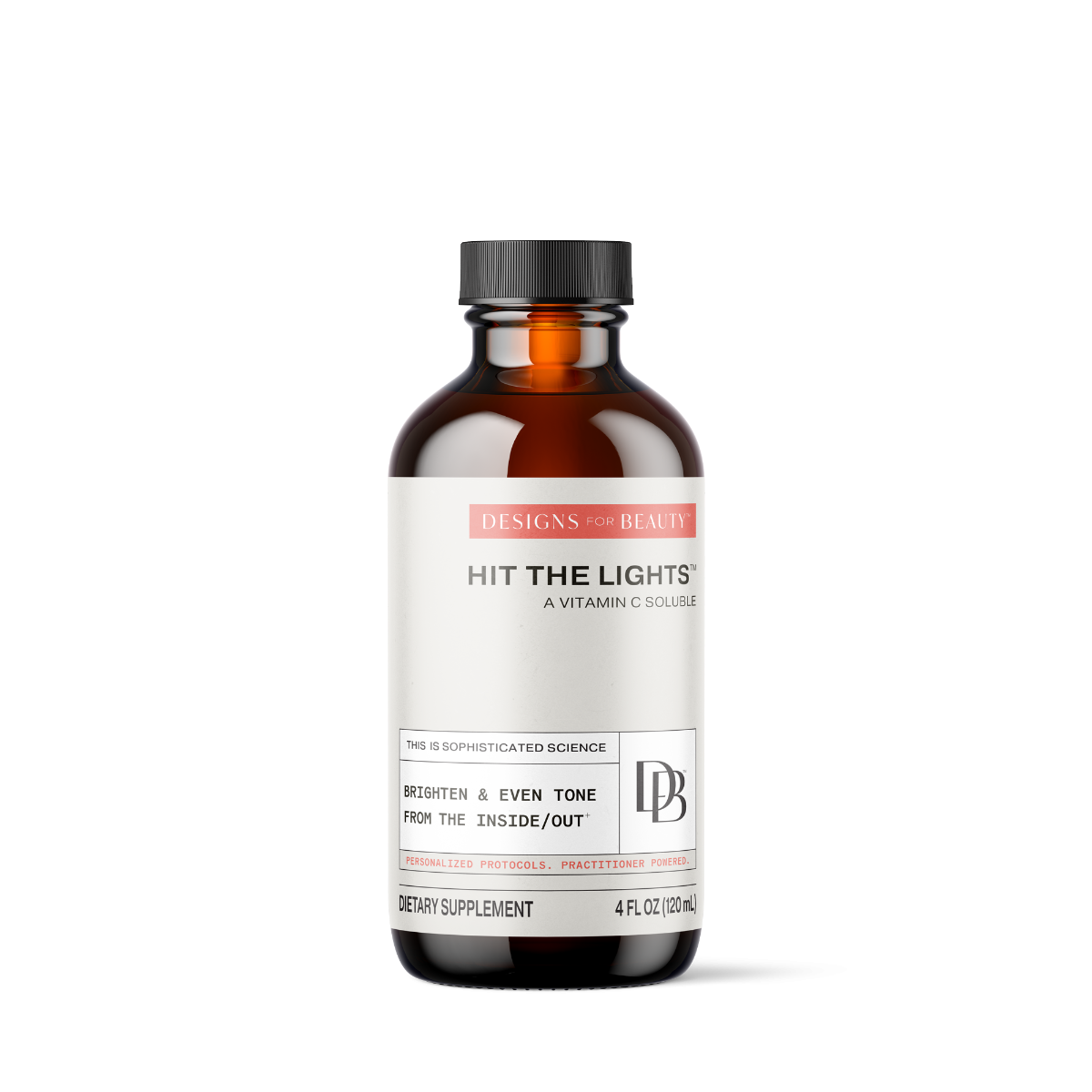 Designs for Health Hit the Lights 4 fl oz (120 mL) liquid front label