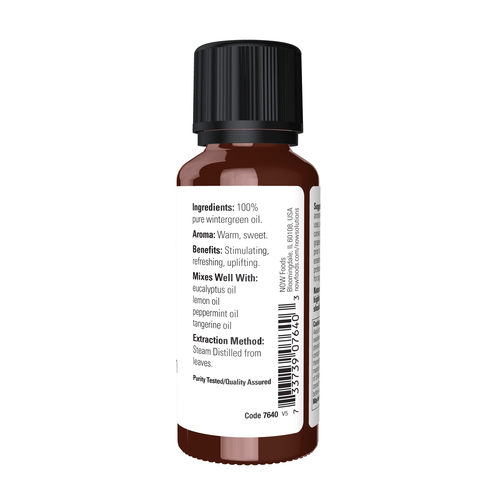 Now Essential Oils Wintergreen Oil 1 oz