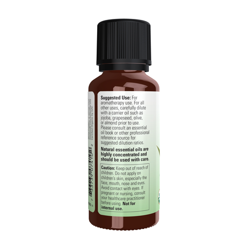 NOW Essential Oils Organic Eucalyptus Globulus Oil 1 oz