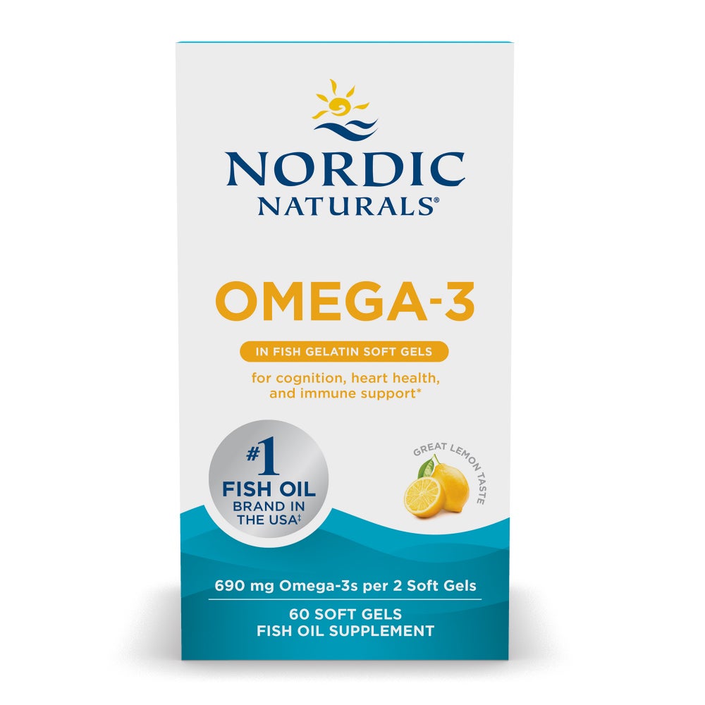 Nordic Naturals Omega-3 Fish Gels• 60 ct.