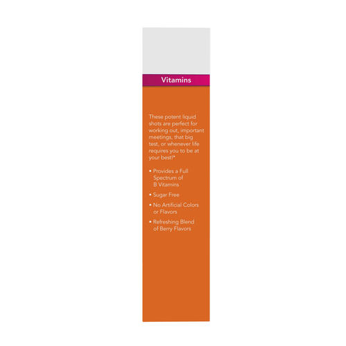 NOW Foods Vitamin B-12 Liquid Shots 10,000 mcg | 12 Pack | NOW Foods