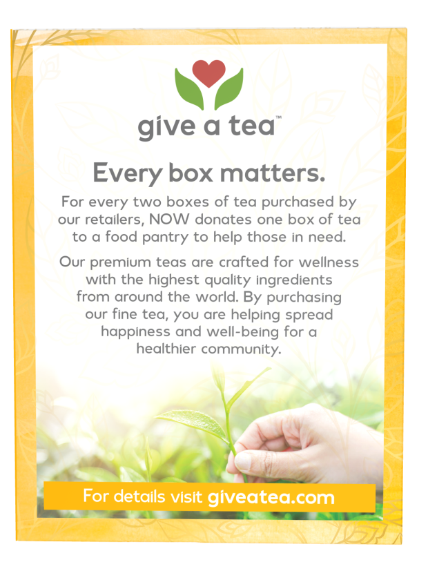 NOW Give A Tea Dandelion Tea Organic 24 Bags