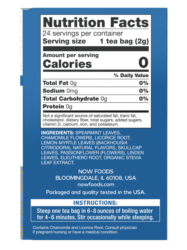 NOW Give A Tea Nighttime Tea 24 Bags