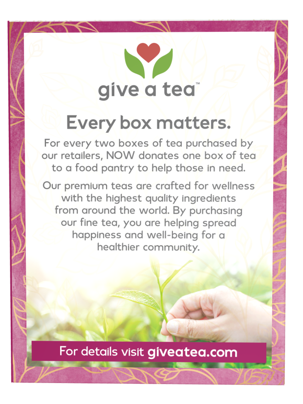 NOW Give A Tea Heavenly Hip Hibiscus Tea 24 Bags