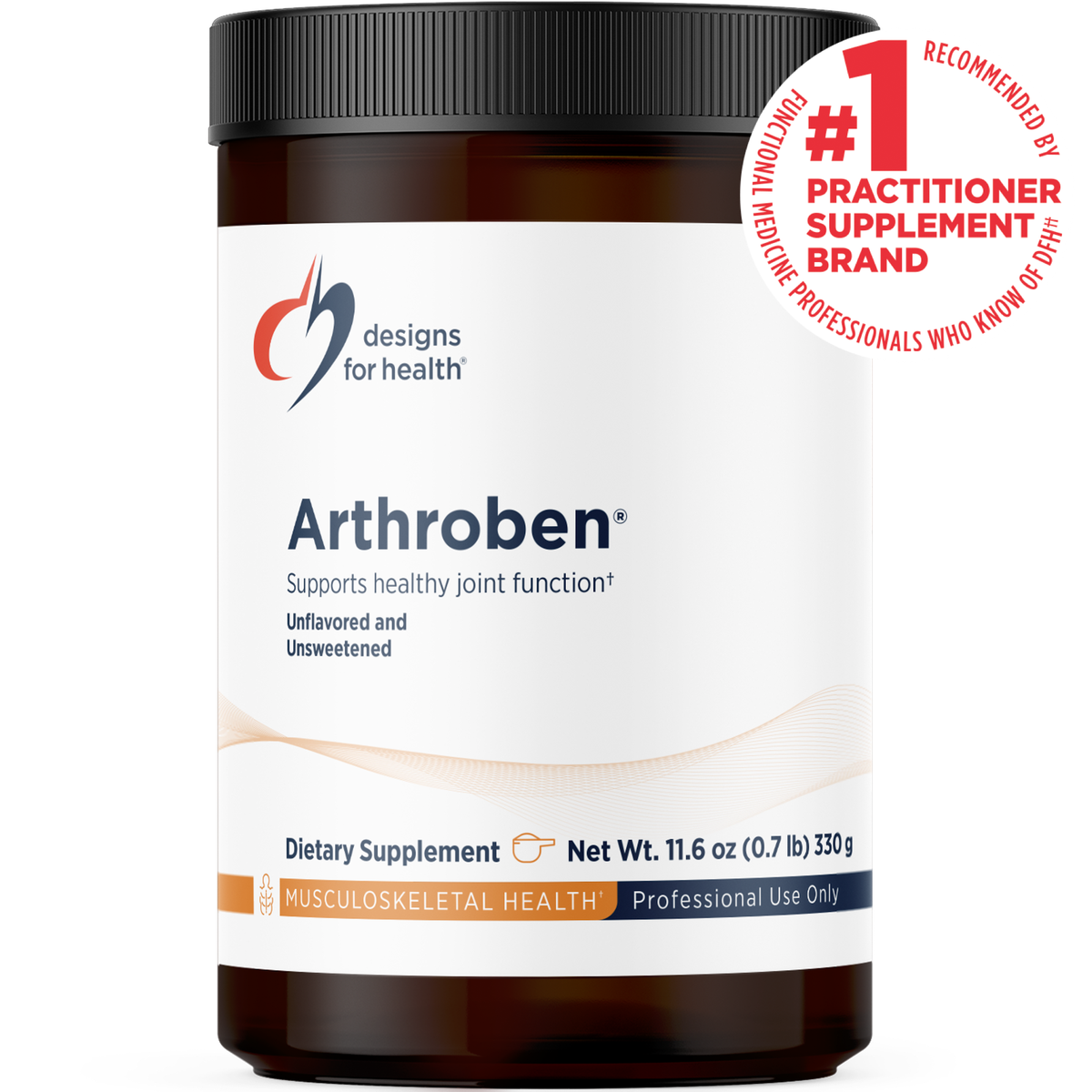 Designs for Health Arthroben 330 g front label