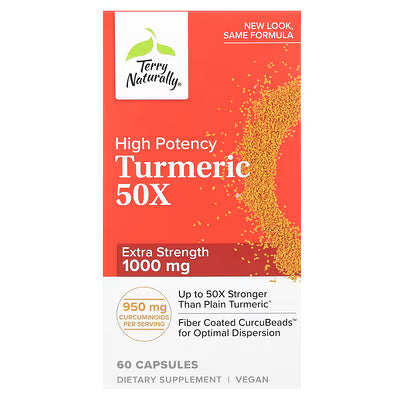 Terry Naturally Turmeric 50X 60 Capsules