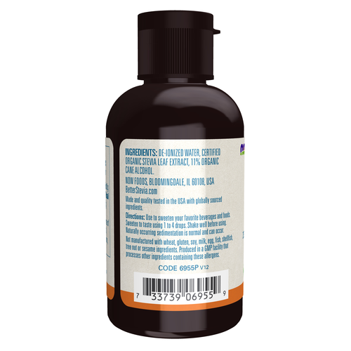NOW Foods BetterStevia Liquid Original 2 oz | Zero Calorie Sweetener