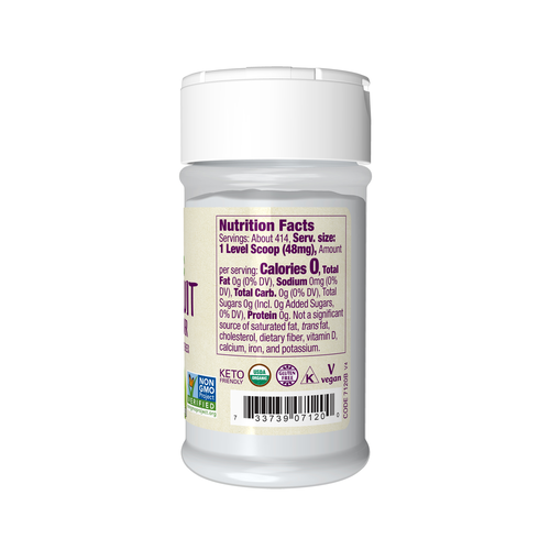 NOW Foods Organic Monk Fruit Extract Powder 0.7 oz | Zero Calorie