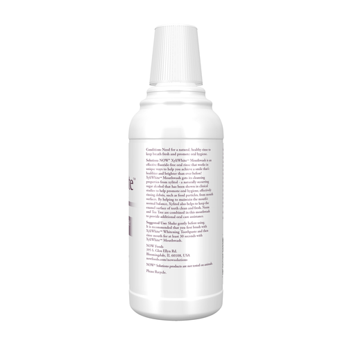 Now Solutions Xyli White Neem & Tea Tree Mouthwash 16 fl oz