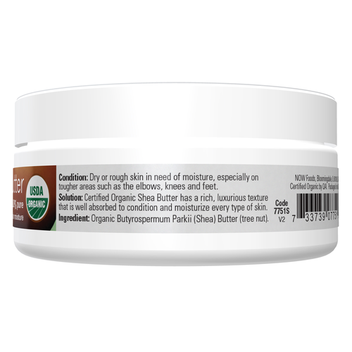Now Solutions Shea Butter Organic & Pure 3 oz
