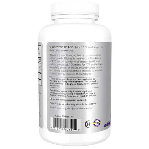 NOW Sports D-Ribose Powder 5g Serving