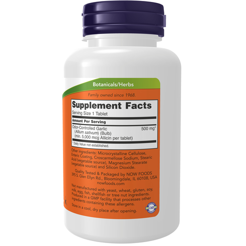NOW Foods Garlic 5000 mg 90 Tablets