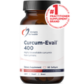 Designs for Health Curcum-Evail 400 60 softgels front label