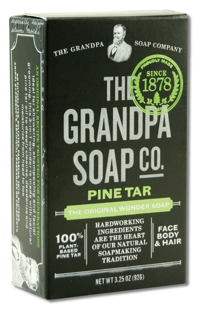 Grandpa’s Soap Pine Tar Bar Soap 3.25 oz