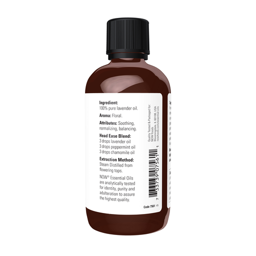 NOW Essential Oils Lavender Oil 4 oz