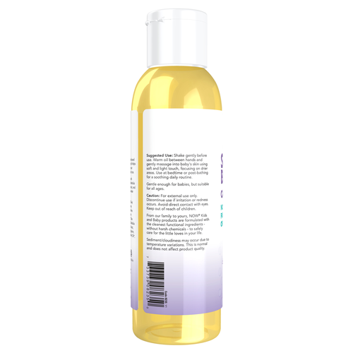 Now Baby Soothing Baby Oil Calming Lavender 4 oz