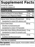 Designs for Health MyoSedate 120 capsules front label