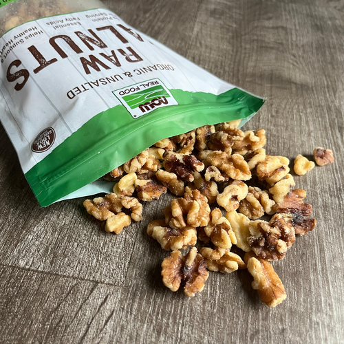 NOW Foods Organic Raw Walnuts Unsalted | 12 oz