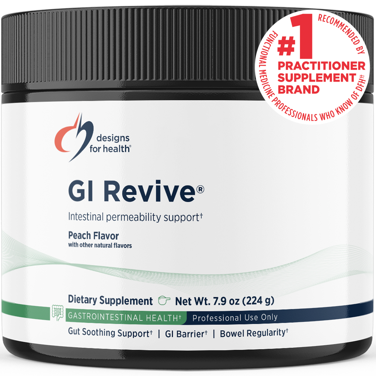 Designs for Health GI Revive 7.9 oz (224 g) front label