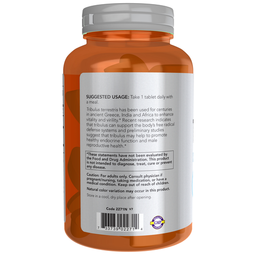 NOW Sports Tribulus 1000 mg 180 Tablets