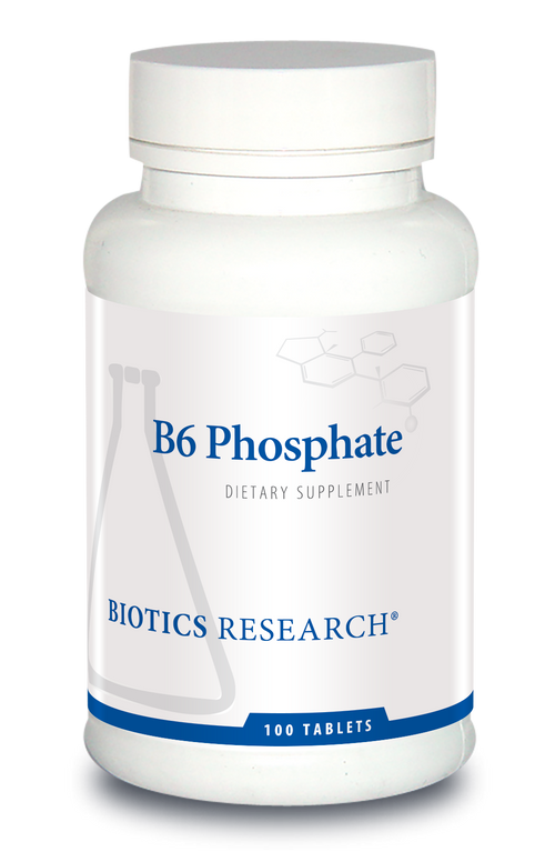 Biotics Research B6 Phosphate - 100 Tablets front package image