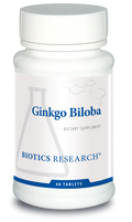 Ginkgo Biloba by Biotics Research - 60 Tablets